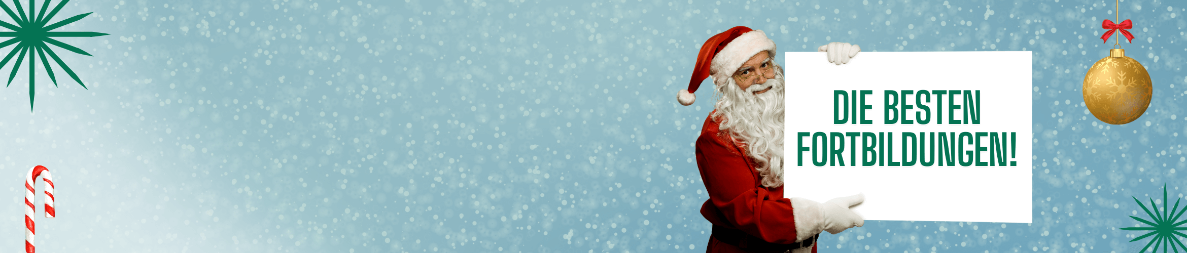 Weihnachtliches Titelbild MFZ Leipzig mit winterlicher Stimmung