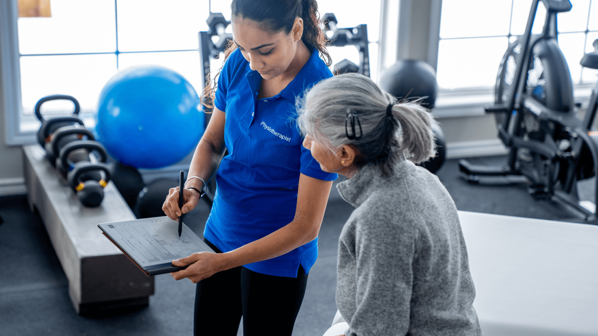 Therapie an Geräten