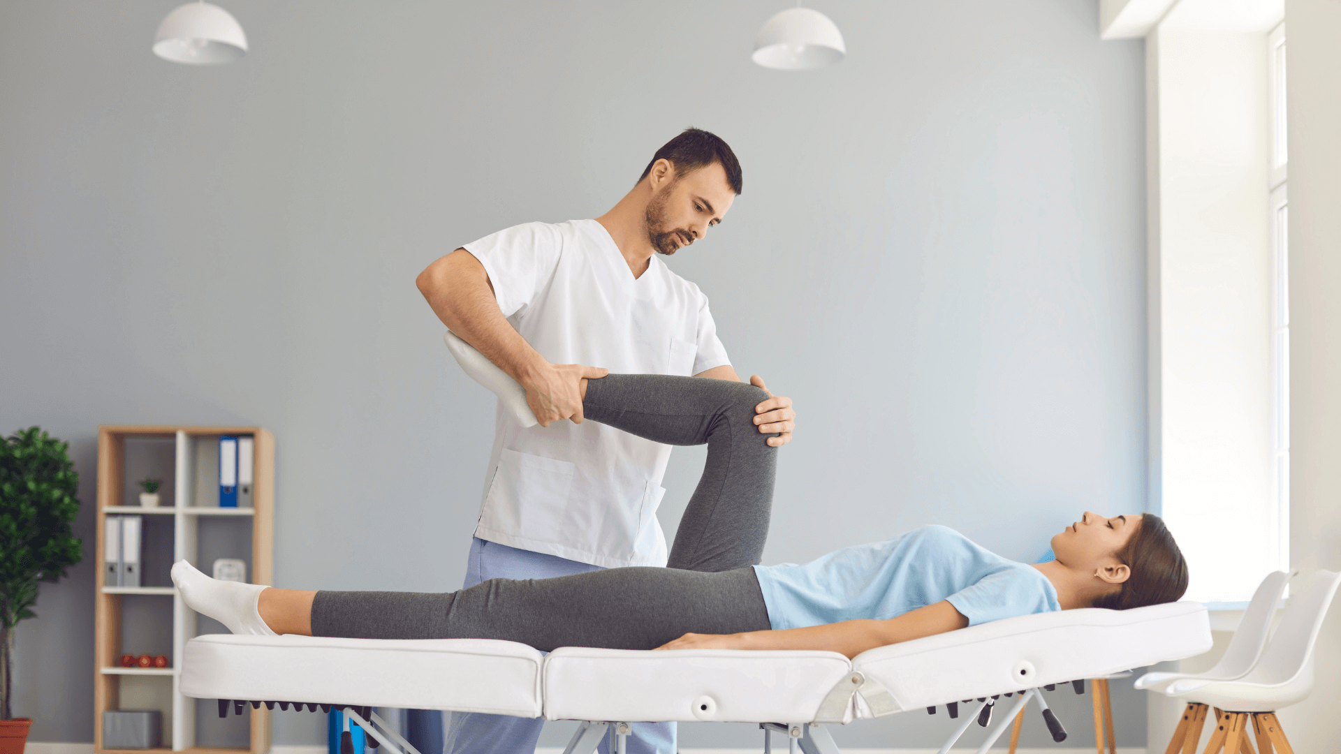 PNF-Training mit Patient